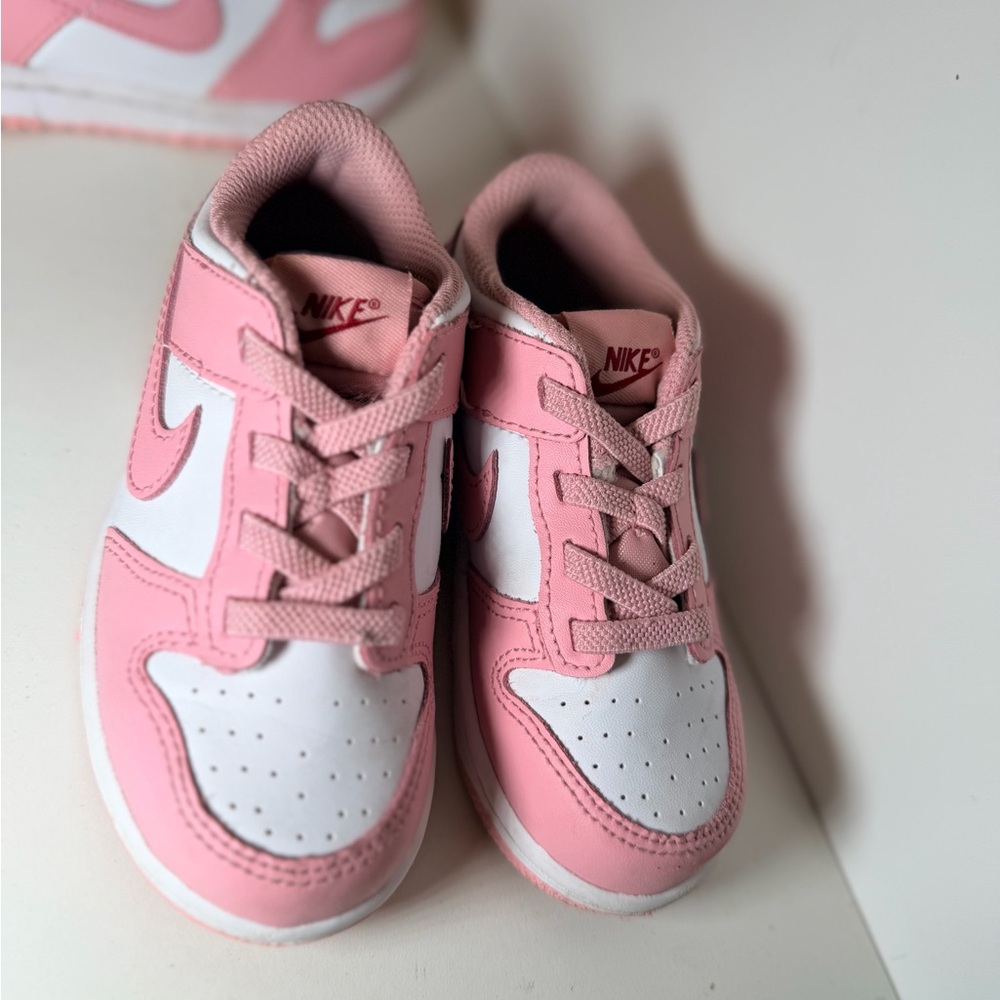 KIDS' TODDLER NIKE DUNK LOW CASUAL SHOES - Picture 5 of 11